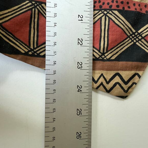 Vintage The Sierra Collection Vest Southwestern Earth Tone Folk-Inspired Size M - Picture 14 of 15